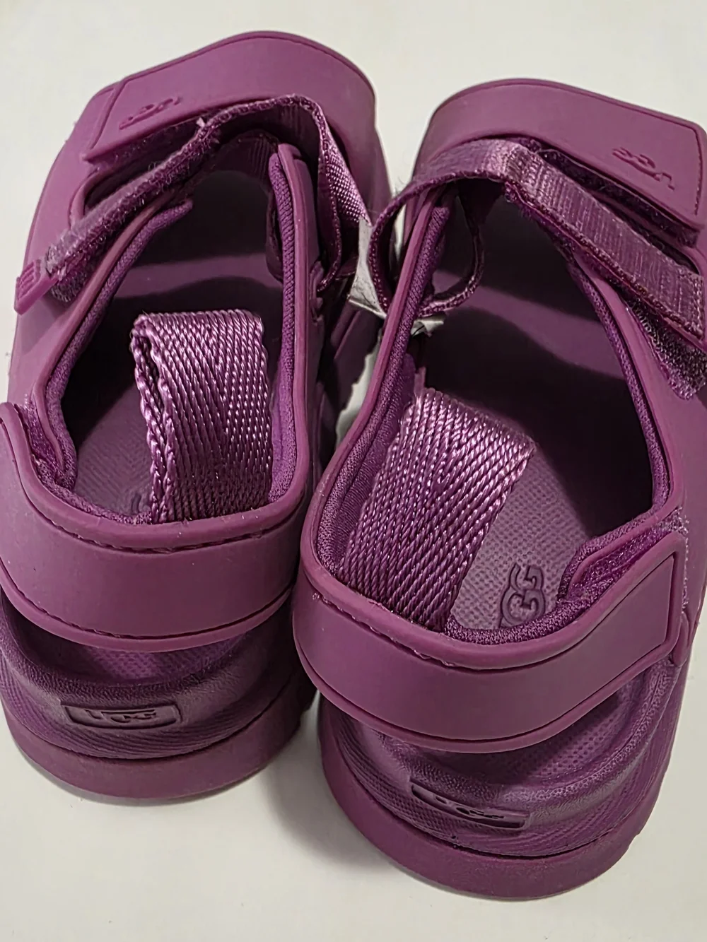 UGG Kids' Purple Velcro Sport Sandals